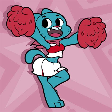 amazing world of gumball the flower|amazing world of gumball cheerleader.